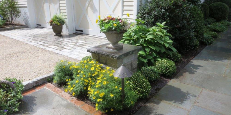 Palm hardscape